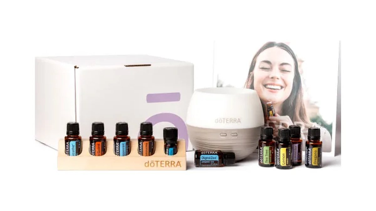 Набор Home Essentials: десять масел dōTERRA и диффузор