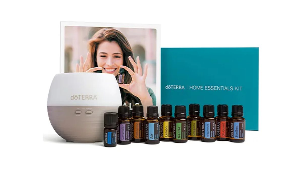 Набір Home Essentials: десять олій dōTERRA і дифузор